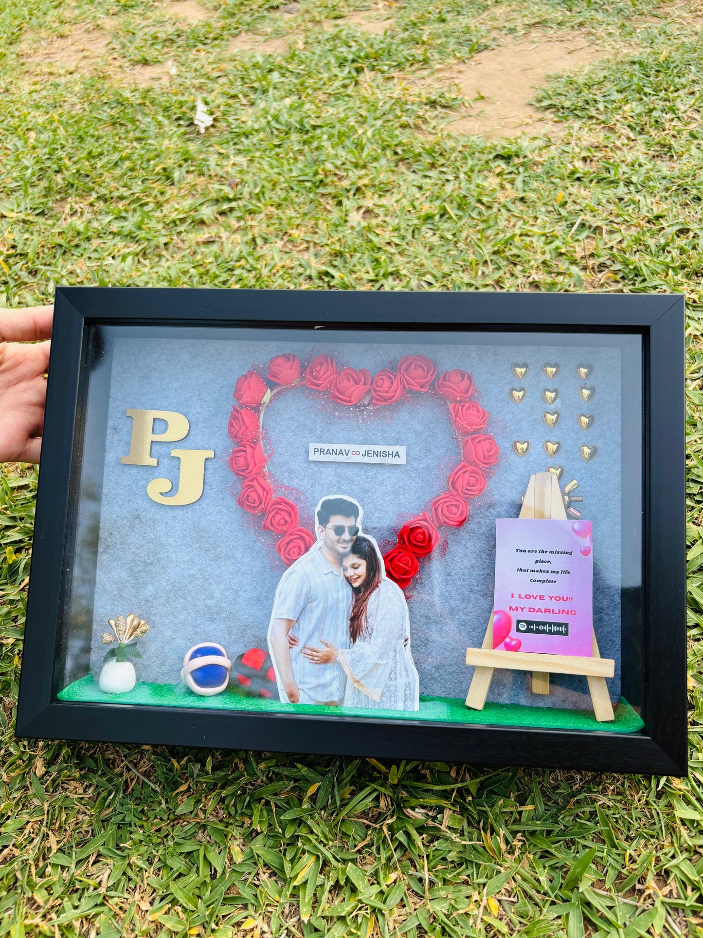 3D Love Miniature Frame + Free Gift