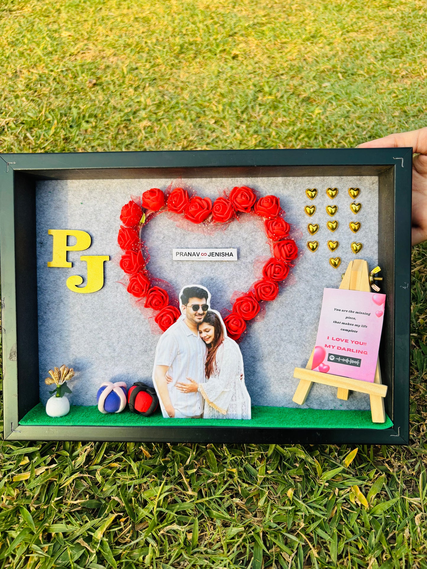 3D Love Miniature Frame + Free Gift